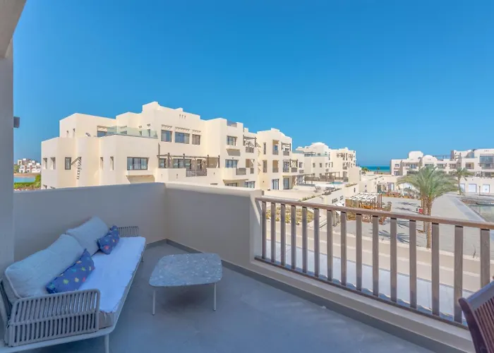 Boutique 2br In Fanadir Marina - El Gouna. Lagoons & Red Sea Apartment *
